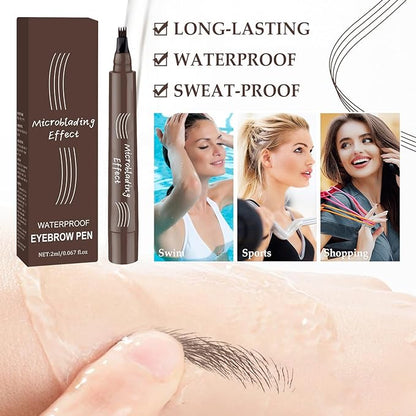 LAST DAY - BUY 1 GET 1 FREE JUST $11.9 EACH 2026 Upgraded Natural Brows Eyebrow Pen