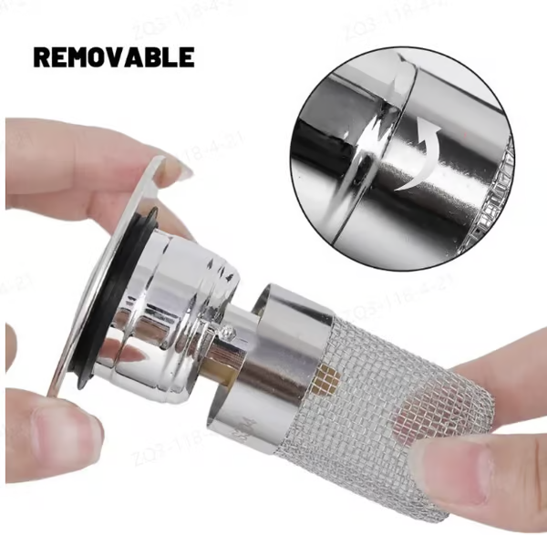 Last Day Promotion 49% OFF Pop Up Sink Drain Strainer----Removes odors and prevents blockages