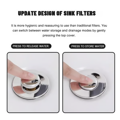 Last Day Promotion 49% OFF Pop Up Sink Drain Strainer----Removes odors and prevents blockages