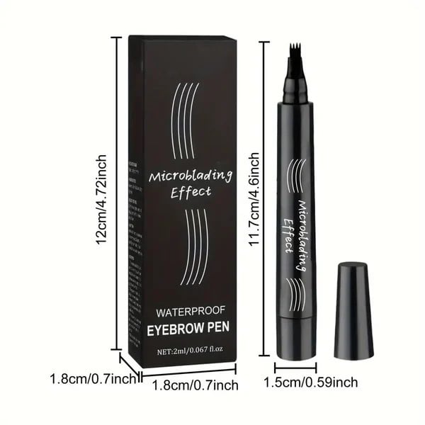 LAST DAY - BUY 1 GET 1 FREE JUST $11.9 EACH 2026 Upgraded Natural Brows Eyebrow Pen