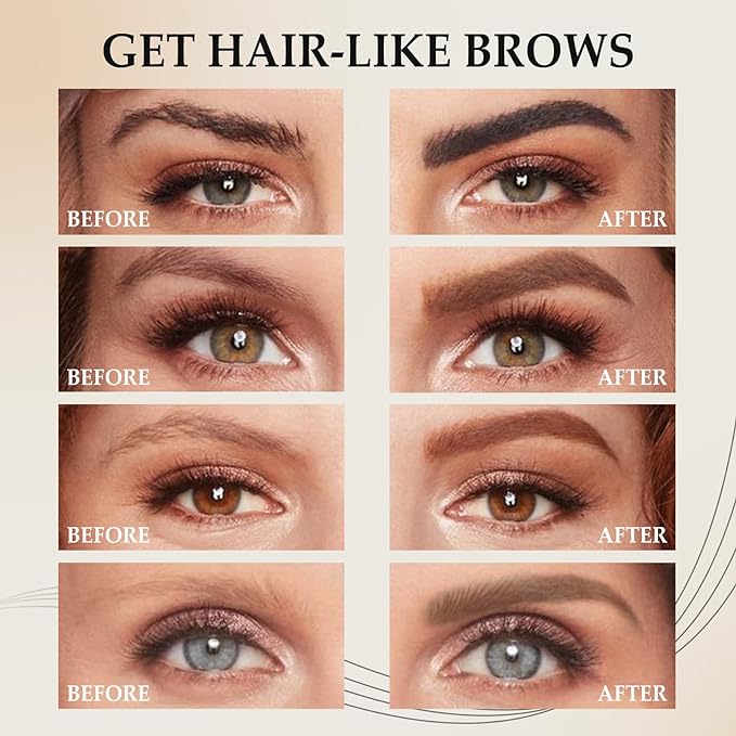 LAST DAY - BUY 1 GET 1 FREE JUST $11.9 EACH 2026 Upgraded Natural Brows Eyebrow Pen
